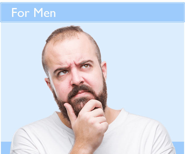 男性の薄毛（症状・原因・治療）
