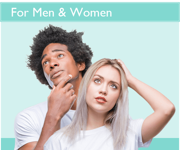 男女共通の薄毛（症状・原因・治療）
